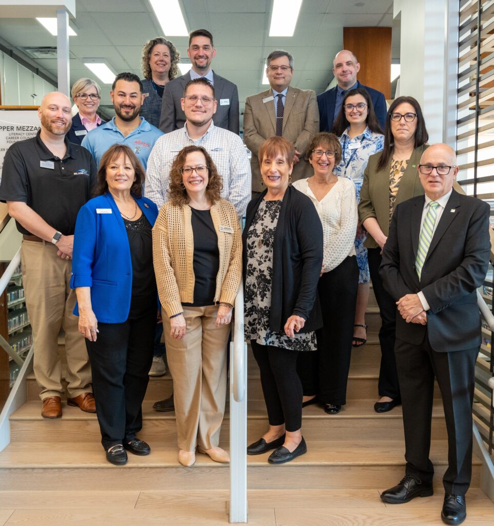 A group photo of sponsors